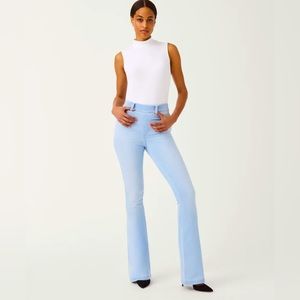 Spanx Denim Jegging Flare - Size Medium -Regular - Light Denim